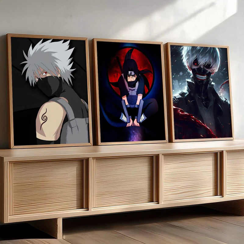 Japanese Anime Wall Art Paintings for Living Room Bedroom
