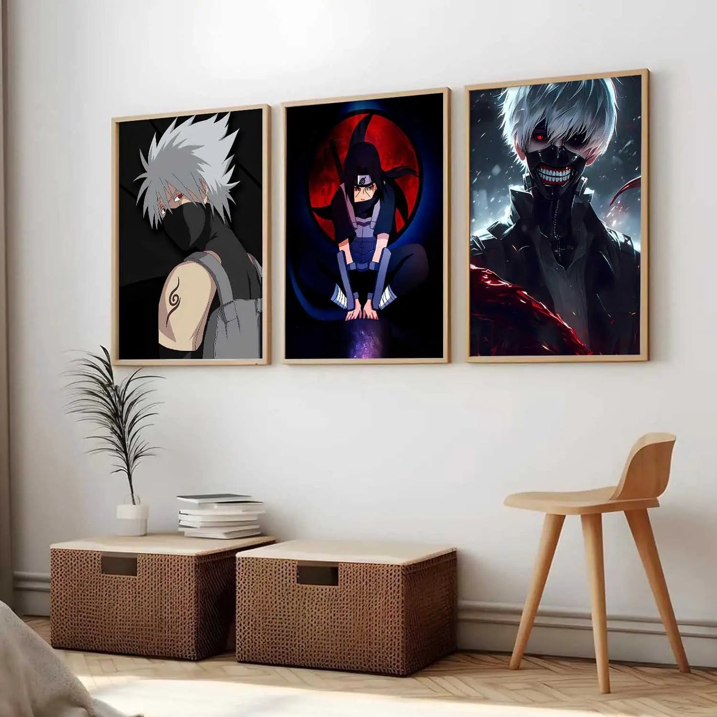 Japanese Anime Wall Art Paintings for Living Room Bedroom