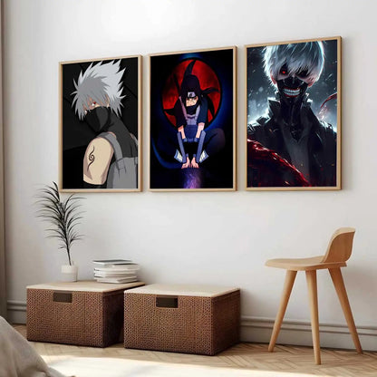 Japanese Anime Wall Art Paintings for Living Room Bedroom