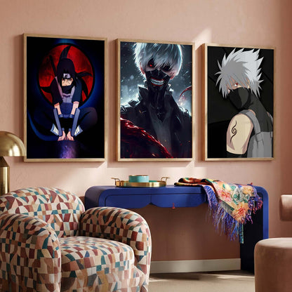 Japanese Anime Wall Art Paintings for Living Room Bedroom