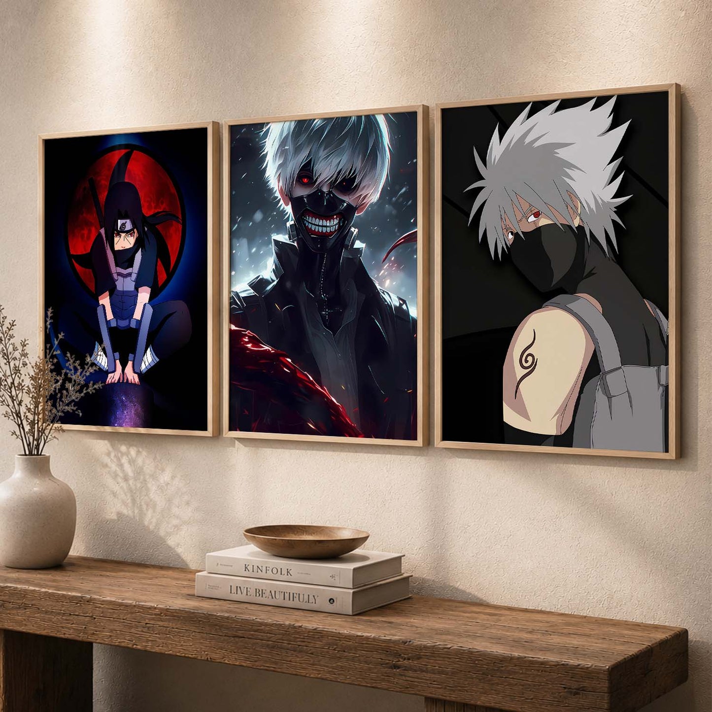 Japanese Anime Wall Art Paintings for Living Room Bedroom