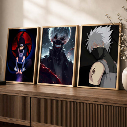 Japanese Anime Wall Art Paintings for Living Room Bedroom