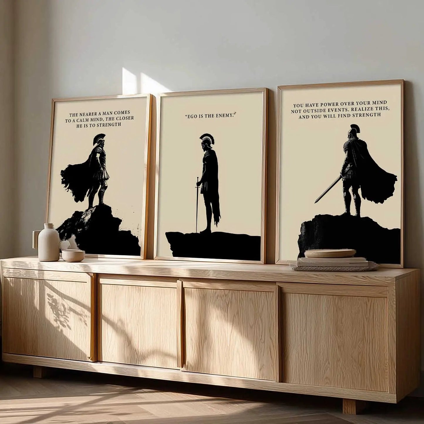 Aesthetic Samurai  Wall Art Paintings for Living Room Bedroom