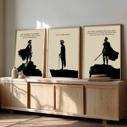 Aesthetic Samurai  Wall Art Paintings for Living Room Bedroom