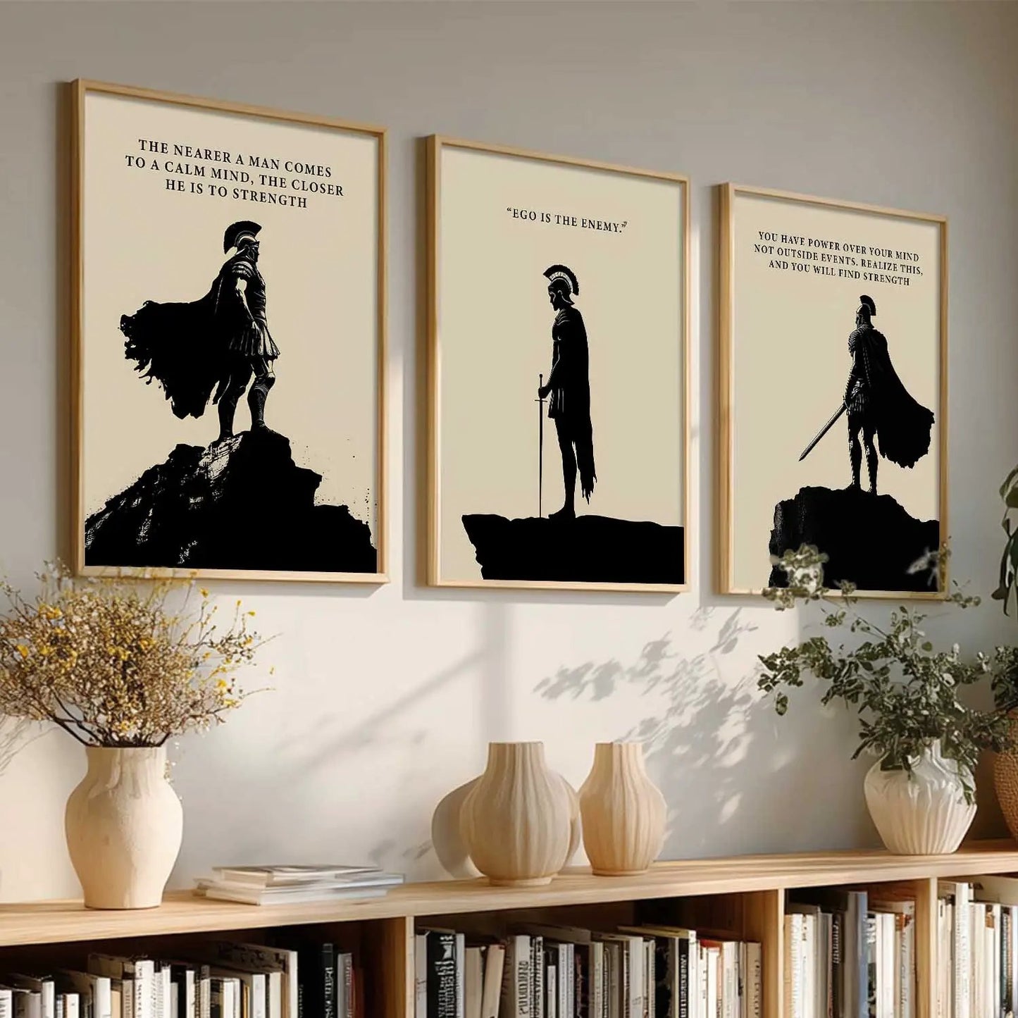 Aesthetic Samurai  Wall Art Paintings for Living Room Bedroom