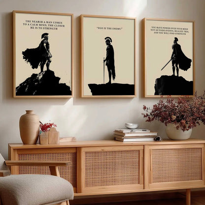 Aesthetic Samurai  Wall Art Paintings for Living Room Bedroom