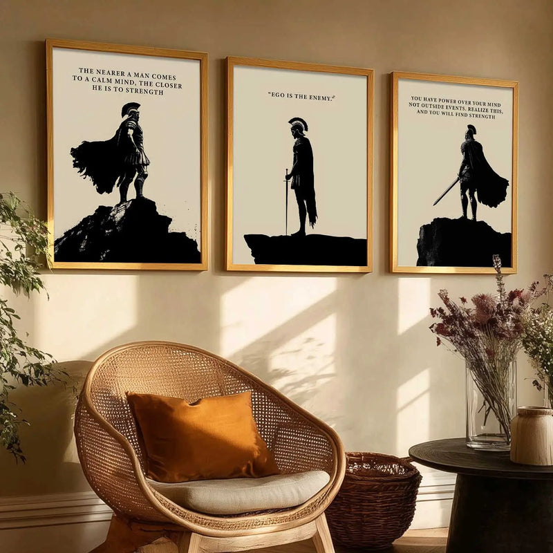 Aesthetic Samurai  Wall Art Paintings for Living Room Bedroom