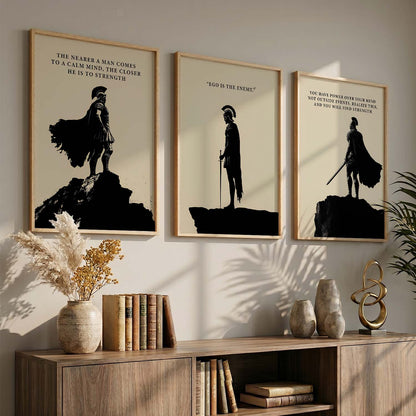 Aesthetic Samurai  Wall Art Paintings for Living Room Bedroom