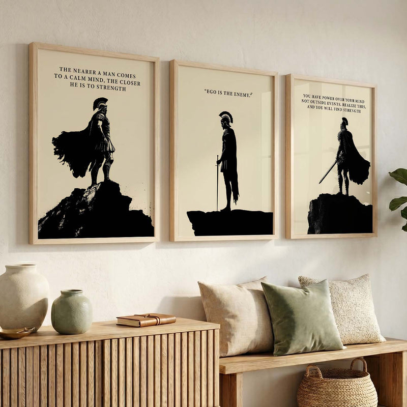 Aesthetic Samurai  Wall Art Paintings for Living Room Bedroom