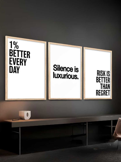 Aesthetic Motivational Gym Wall Art Paintings for Living Room Bedroom