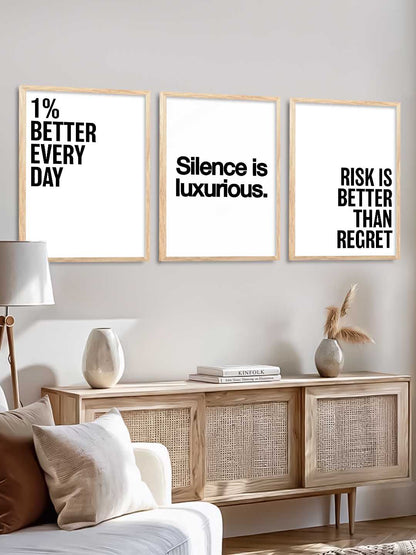 Aesthetic Motivational Gym Wall Art Paintings for Living Room Bedroom