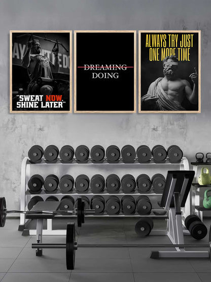Workout Motivational Gym Wall Art Paintings for Living Room Bedroom