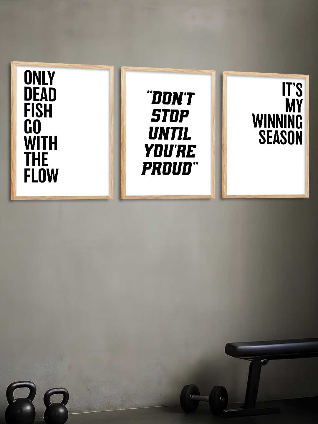 Motivational Gym Wall Art Paintings for Living Room Bedroom