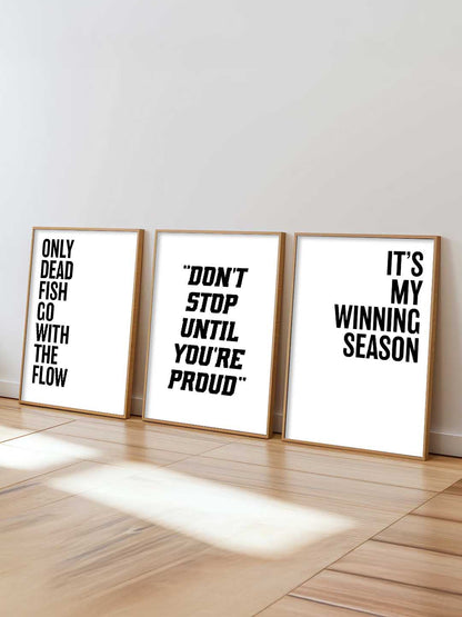 Motivational Gym Wall Art Paintings for Living Room Bedroom