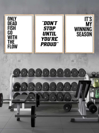 Motivational Gym Wall Art Paintings for Living Room Bedroom