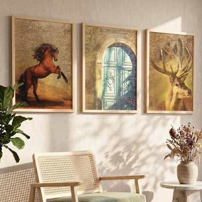 Modern Art Wall Prints with Frame