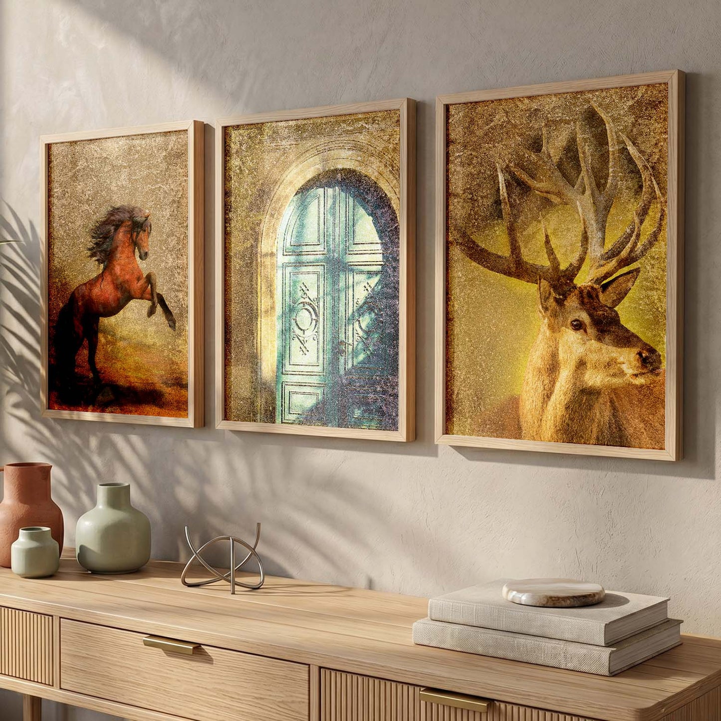 Modern Art Wall Prints with Frame