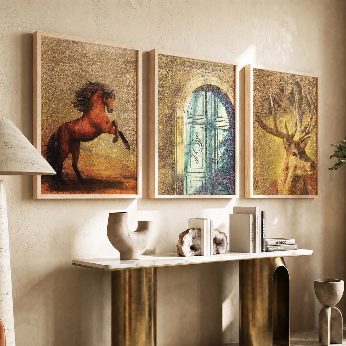 Modern Art Wall Prints with Frame