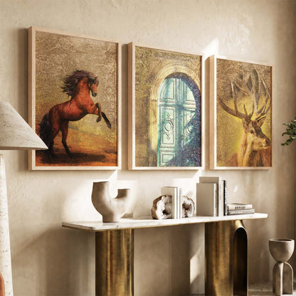 Modern Art Wall Prints with Frame
