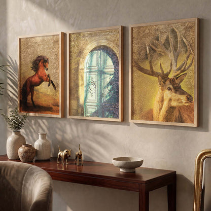 Modern Art Wall Prints with Frame