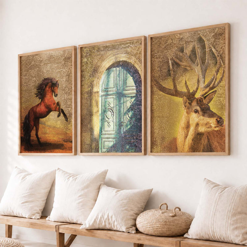 Modern Art Wall Prints with Frame