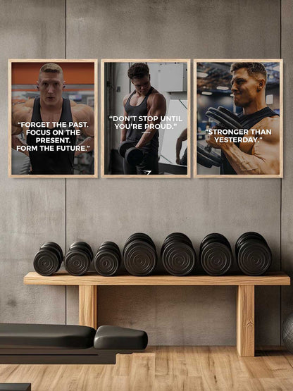 Bodybuilding Motivational Gym Wall Art Paintings for Living Room Bedroom