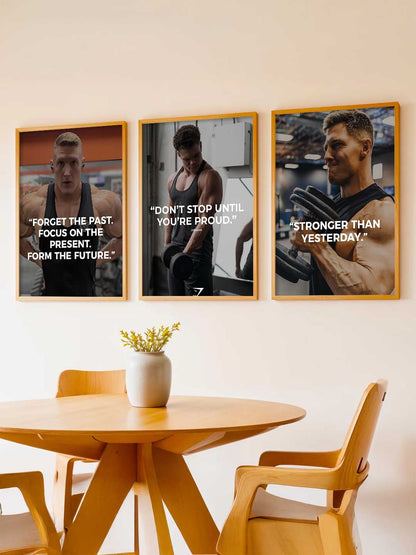 Bodybuilding Motivational Gym Wall Art Paintings for Living Room Bedroom