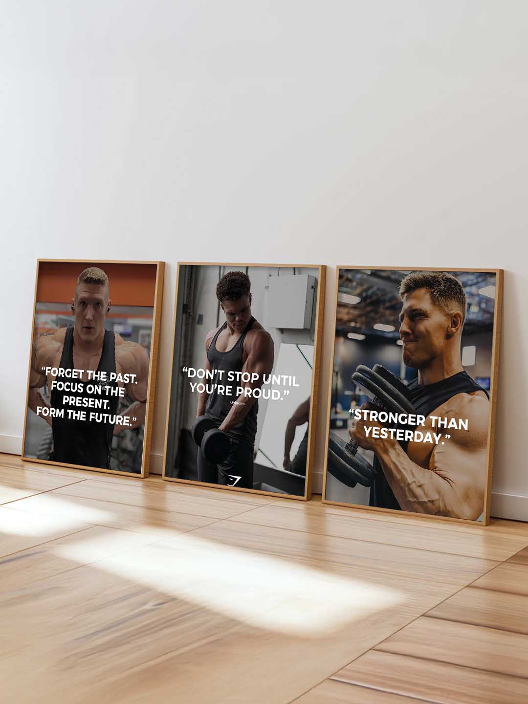Bodybuilding Motivational Gym Wall Art Paintings for Living Room Bedroom