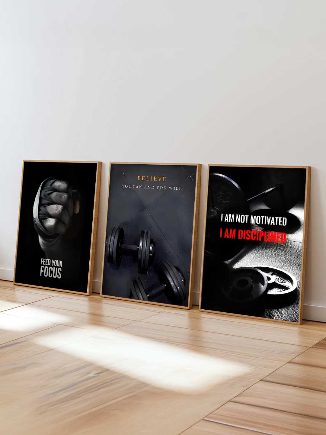 Workout Motivational Gym Wall Art Paintings for Living Room Bedroom