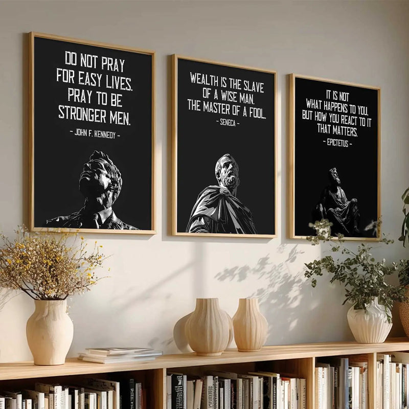 Philosophy Motivational Wall Art Paintings for Living Room Bedroom