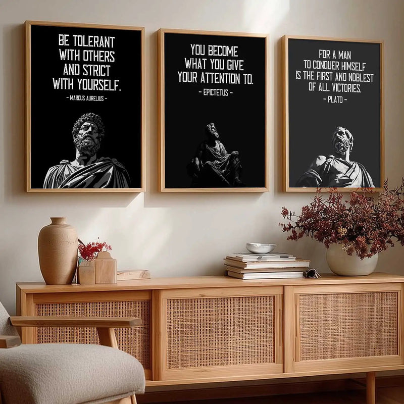 Philosophy Motivational Wall Art Paintings for Living Room Bedroom
