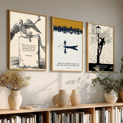 Inspirational Quotes Wall Art Paintings for Living Room Bedroom