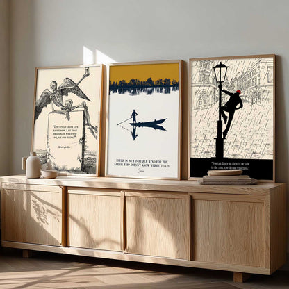 Inspirational Quotes Wall Art Paintings for Living Room Bedroom