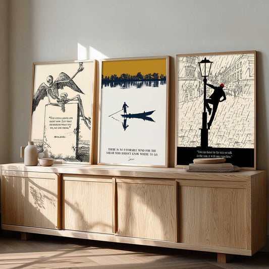 Inspirational Quotes Wall Art Paintings for Living Room Bedroom