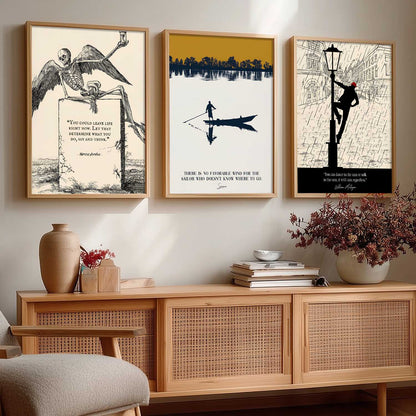 Inspirational Quotes Wall Art Paintings for Living Room Bedroom