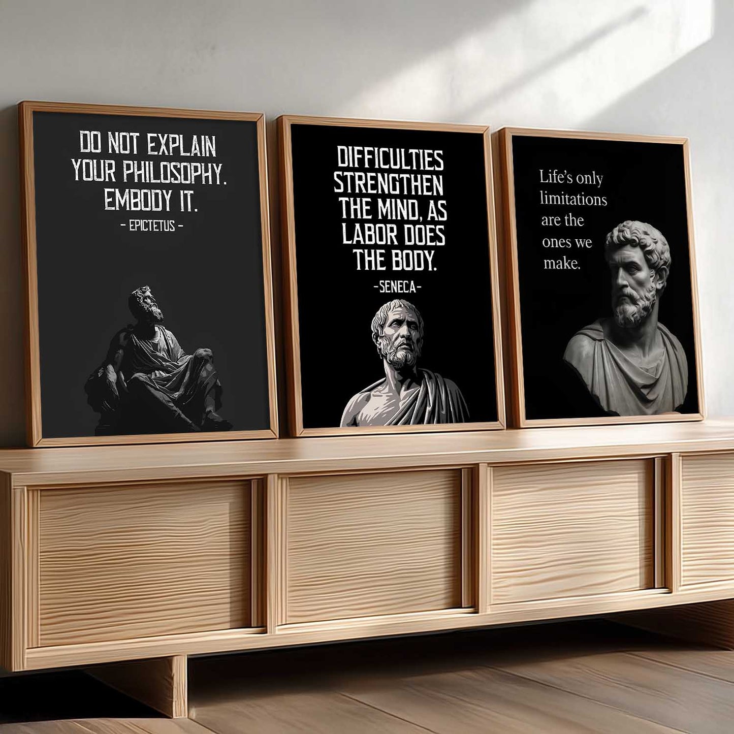 Philosophy Motivational Wall Art Paintings for Living Room Bedroom