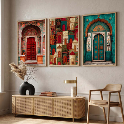 Indian Traditional Wall Art Paintings for Living Room Bedroom