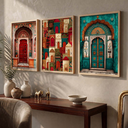 Indian Traditional Wall Art Paintings for Living Room Bedroom