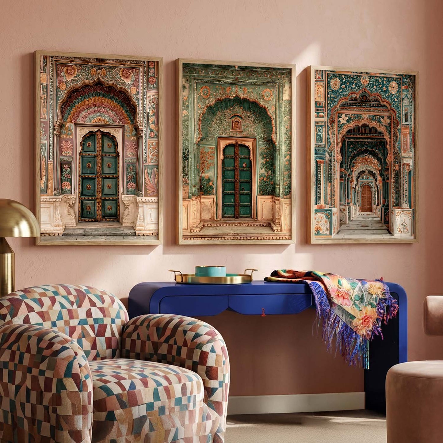 Traditional Indian  Wall Art Paintings for Living Room Bedroom