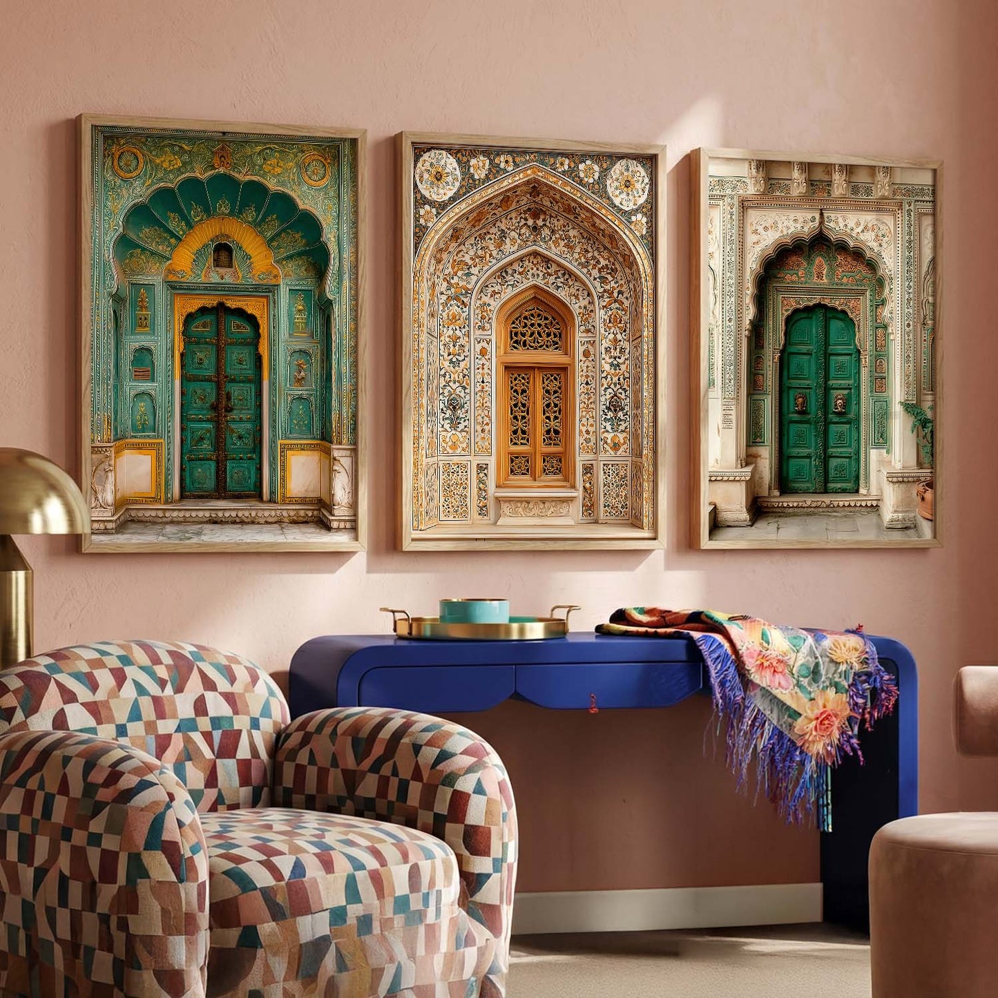 Traditional Indian  Wall Art Paintings for Living Room Bedroom