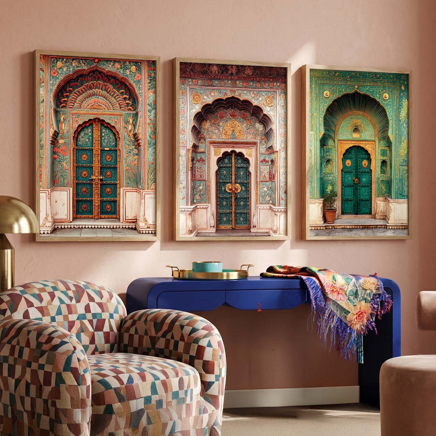 Traditional Indian  Wall Art Paintings for Living Room Bedroom