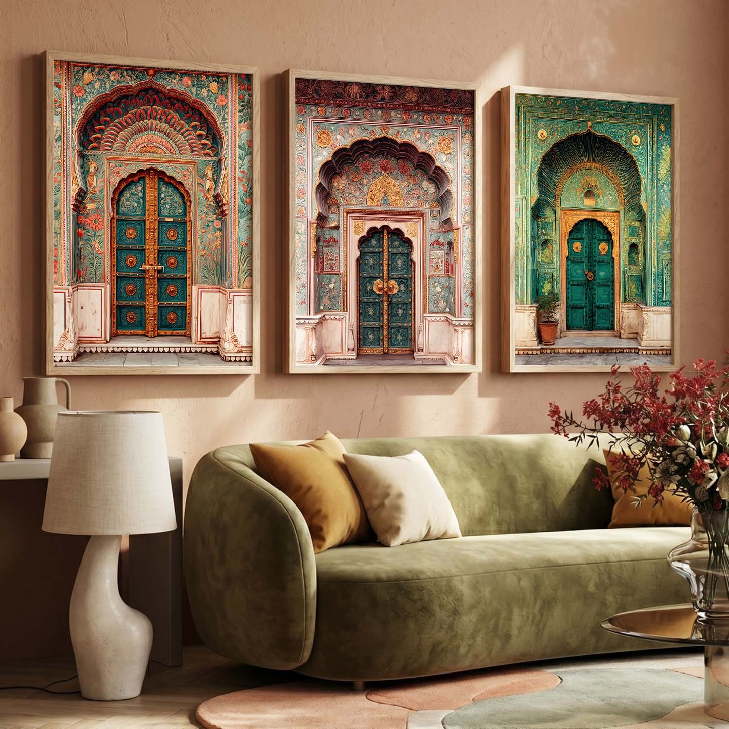 Traditional Indian  Wall Art Paintings for Living Room Bedroom