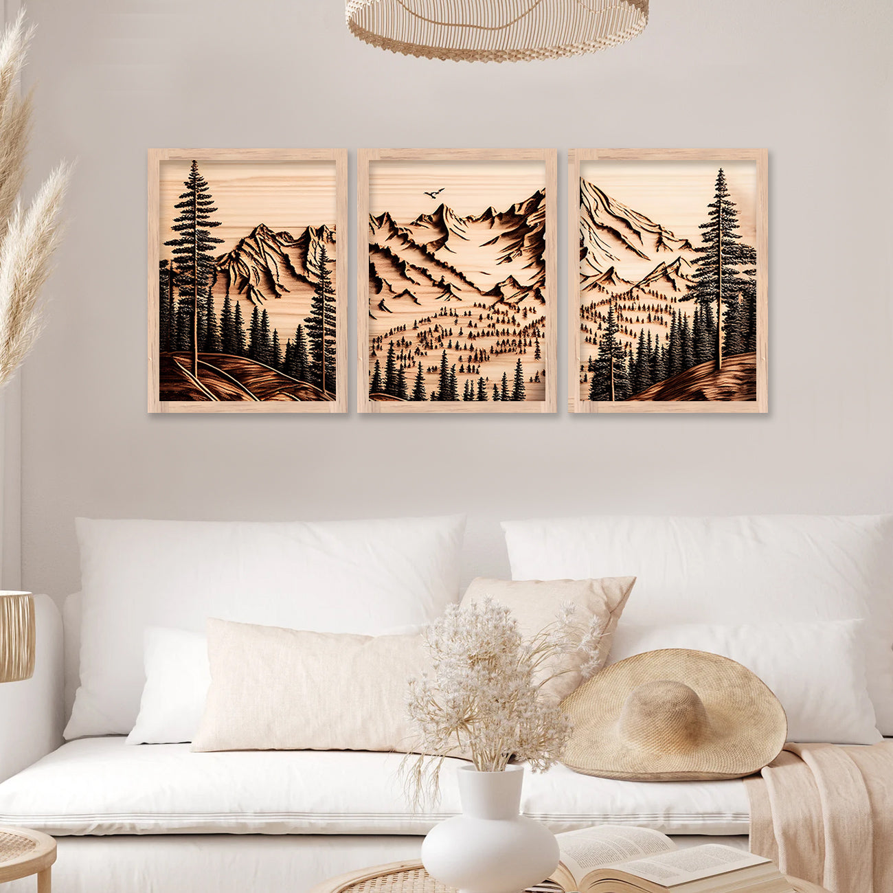 Modern Art Sunset Painting for Living Room Bedroom Home and Office Wall Decor-Kotart