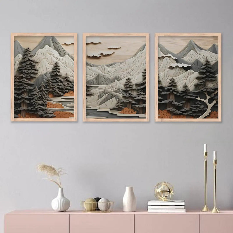 Modern Art Sunset Painting for Living Room Bedroom Home and Office Wall Decor-Kotart