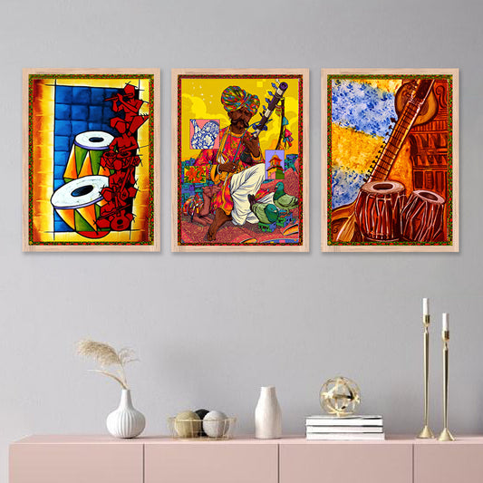 Rajasthani Art Painting for Living Room Bedroom Home and Office Wall Decor-Kotart