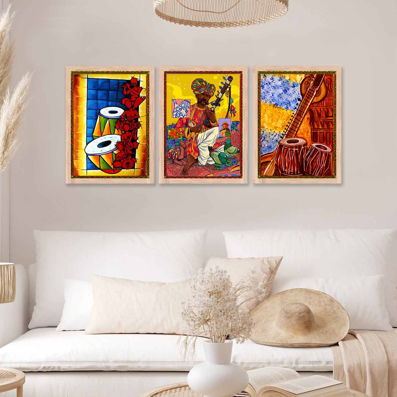 Rajasthani Art Painting for Living Room Bedroom Home and Office Wall Decor-Kotart