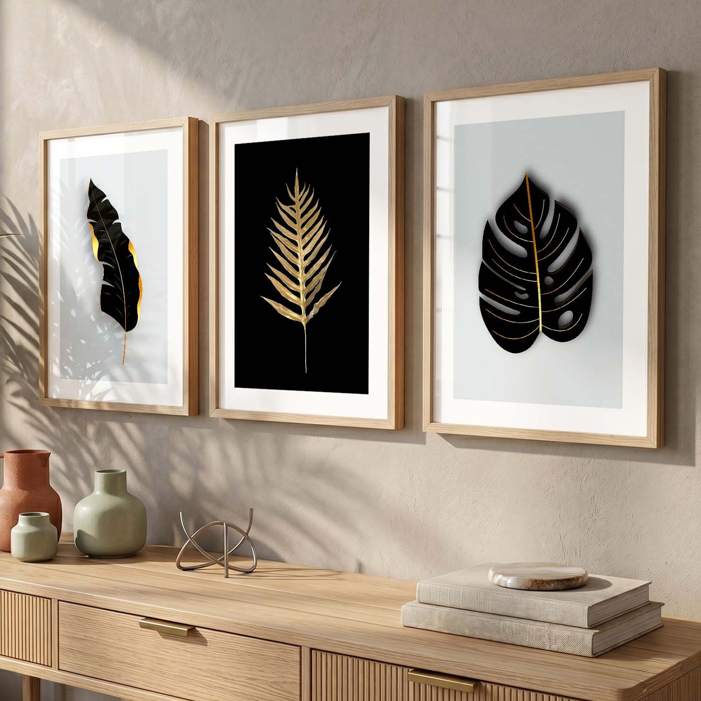 Nature Inspired Framed Wall Posters with Frame