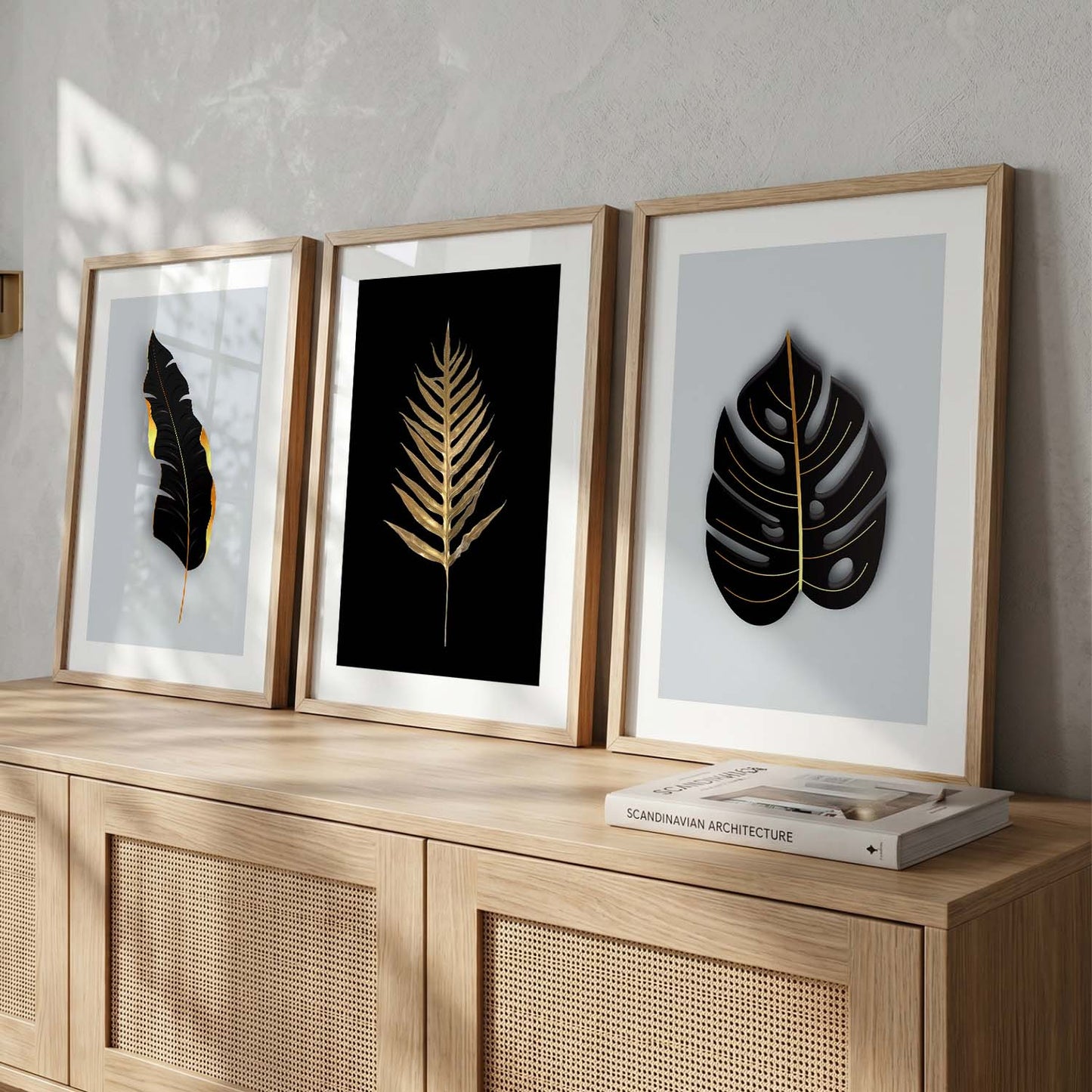 Nature Inspired Framed Wall Posters with Frame