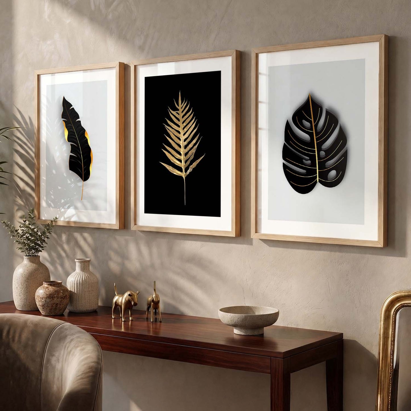 Nature Inspired Framed Wall Posters with Frame
