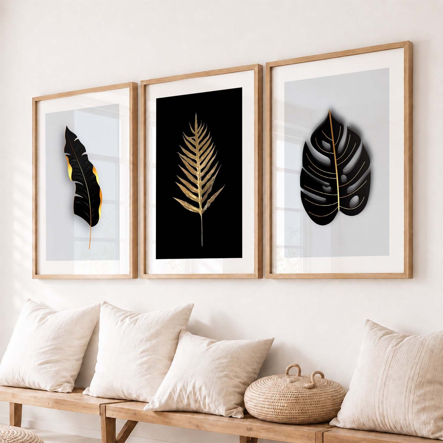Nature Inspired Framed Wall Posters with Frame